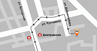 Схема проезда в АрендаАвто-днц